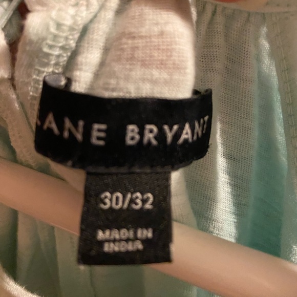 Lane Bryant Halter Tank Blue Ombré Size 30/32 - Picture 2 of 5